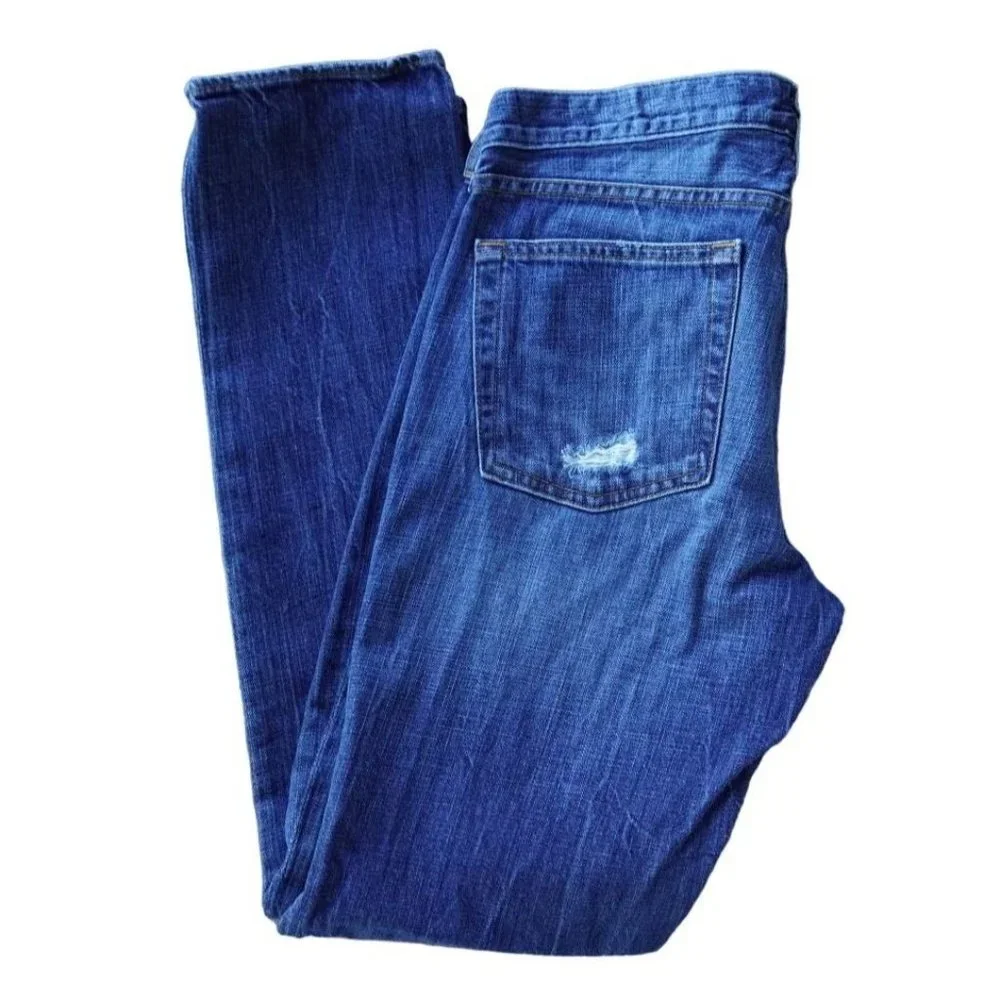 J Crew Vintage Matchstick‎ Jeans Distressed Size 30 R